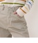 ブラッシュドツイル セミワイドパンツ