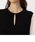 Mame Kurogouchi Floral Embroidery Sleeve Classic Dress