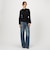 BASE RANGE L/SLEEVE APRON TOP