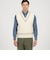 【別注】RICHMOND KNITWEAR ウールケーブル Vネックベスト