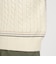 【別注】RICHMOND KNITWEAR ウールケーブル Vネックベスト
