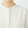 【WEB先行予約】サンディジョーゼット ボックスシルエットブラウス