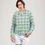 erEvan CAPON SHIRT コットン オープンカラーシャツ