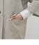 【WEB先行予約】メランジツイル キモノスリーブミディコート