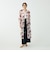 リリアンプリント ロングシャツワンピース