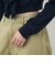 HAVERSACK コットンスムース フリルカーディガン
