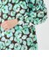 フェザリーフラワープリント ティアードワンピース
