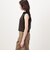 HYKE SLEEVELESS BASQUE SHIRT スリーブレス バスクシャツ