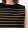 HYKE SLEEVELESS BASQUE SHIRT スリーブレス バスクシャツ