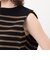 HYKE SLEEVELESS BASQUE SHIRT スリーブレス バスクシャツ
