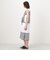 HYKE TIE-DETAIL BASQUE DRESS バスクドレス