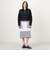 HYKE OXFORD BALLOON SLEEVE JACKET バルーンスリーブジャケット