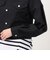 HYKE OXFORD BALLOON SLEEVE JACKET バルーンスリーブジャケット