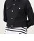 HYKE OXFORD BALLOON SLEEVE JACKET バルーンスリーブジャケット