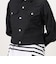 HYKE OXFORD BALLOON SLEEVE JACKET バルーンスリーブジャケット