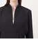 Mame Kurogouchi Triacetate Polyester Collarless Jacket カラーレスジャケット