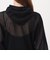 CFCL TC LUCENT CROPPED HOODIE シアーフーディー