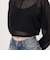 CFCL TC LUCENT CROPPED HOODIE シアーフーディー