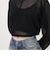 CFCL TC LUCENT CROPPED HOODIE シアーフーディー