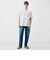 THOMAS MASON ストライブハーフスリーブシャツ