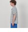 コットンリネン ダブルポケット半袖オープンカラーシャツ ALBIATE