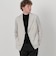 コットンシルクシアサッカー ダブルブレステッド6Bジャケット GIANNETTI PIERO