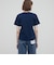 コットンレイヤードヘンリーTシャツ