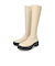 厚底ストレッチロングブーツ