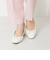 ヒールバレエパンプス