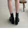 プラットフォームストレッチブーツ