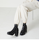 プラットフォームストレッチブーツ