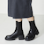 厚底サイドゴアブーツ