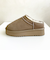 厚底ムートンスリッポンシューズ