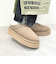 厚底ムートンスリッポンシューズ