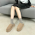 厚底ムートンスリッポンシューズ