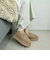 厚底ムートンスリッポンシューズ
