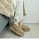 厚底ムートンスリッポンシューズ