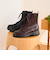 レースアップ厚底ブーツ