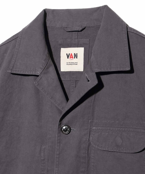 ブランド古着！日本製 niche.+ USA fabric コットンカバーオール デッドストック ? 1950年代 ヴィンテージ OX HIDE オックス