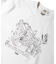 プリント刺繍Tシャツ＜ガーデン＞