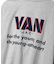 ロングスリーブTシャツ＜VANロゴ＞