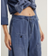 Belted Cargo Loose Wmn / Lt wt illinois ecru chambray