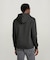 Retro Shadow Graphic Hooded Sweater