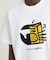 Unisex Boombox Cartoon Loose T