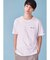 Champion for tk.TAKEO KIKUCHI ロゴ刺繍Tシャツ