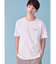 Champion for tk.TAKEO KIKUCHI ロゴ刺繍Tシャツ