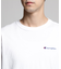 Champion for tk.TAKEO KIKUCHI ロゴ刺繍Tシャツ