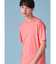 Champion for tk.TAKEO KIKUCHI ロゴ刺繍Tシャツ