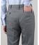 【ON/OFF対応】メランジ シャークスキン ストレッチ パンツ / セットアップ