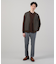 【ON/OFF対応】メランジ シャークスキン ストレッチ パンツ / セットアップ
